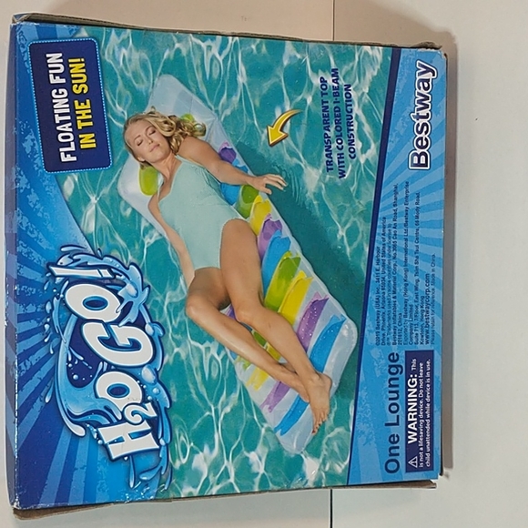 H2O GO Deluxe Relaxing Lounge Pool Float - Picture 6 of 10